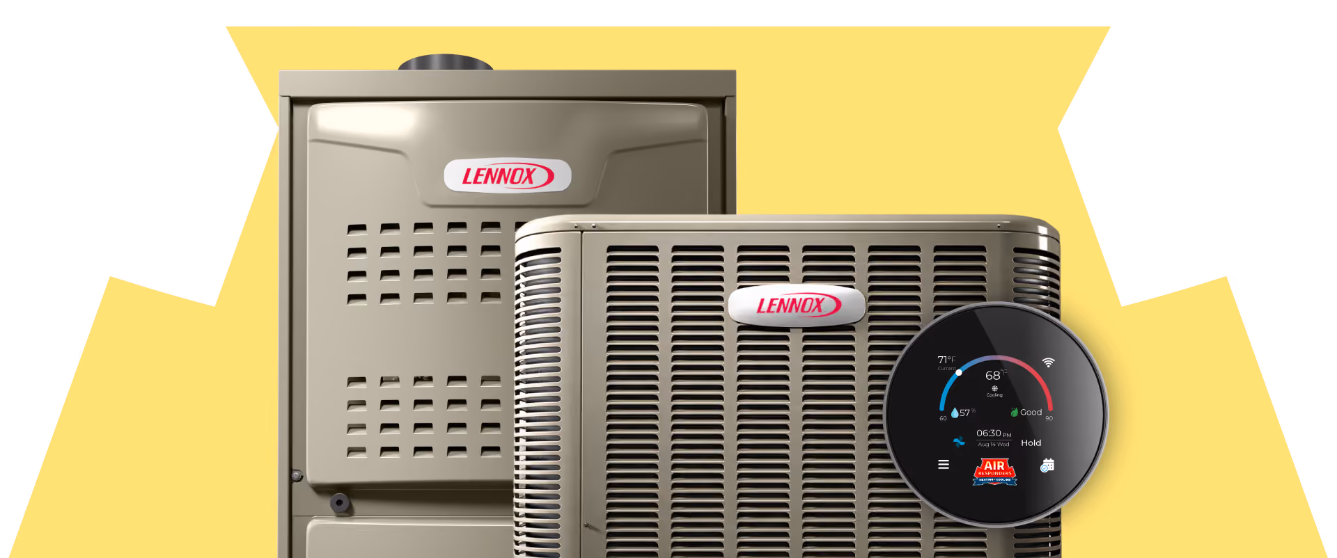 Equipment thumbnail for the Air Responders 2 star efficient two stage HVAC package