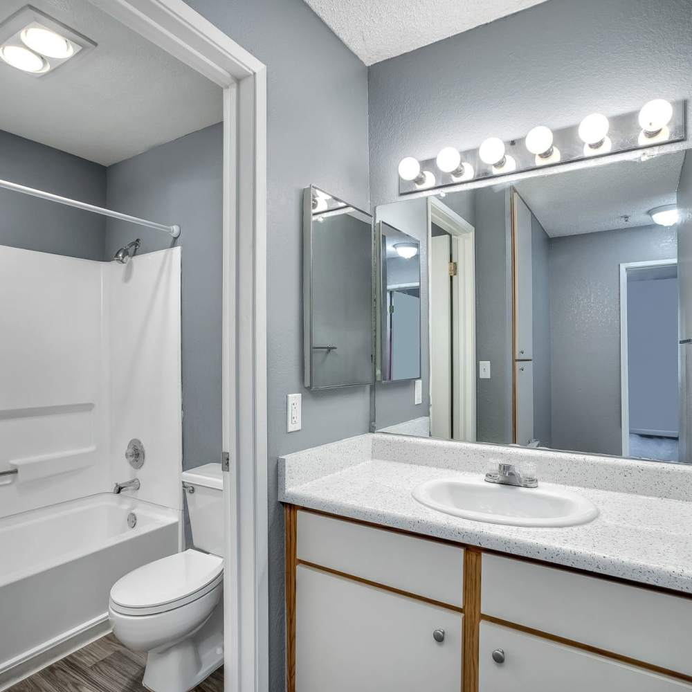 Bathroom with full vanity