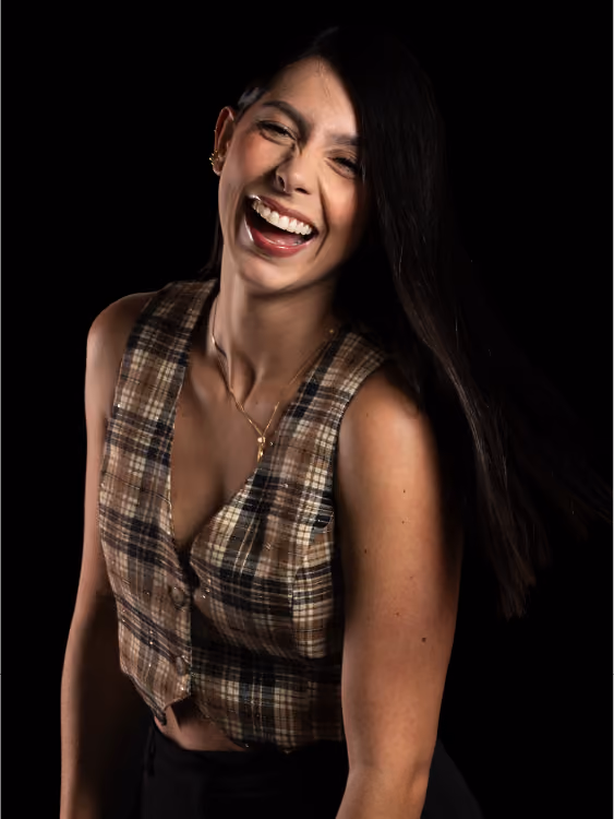 Retrato de estudio de Luisa Maria Mejia