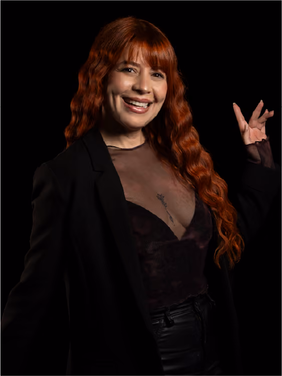 Retrato de estudio de Maria Natalia Villegas