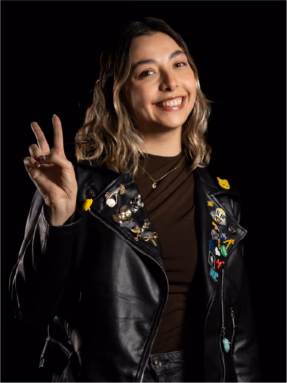 Retrato de estudio de Daniela Betancourth