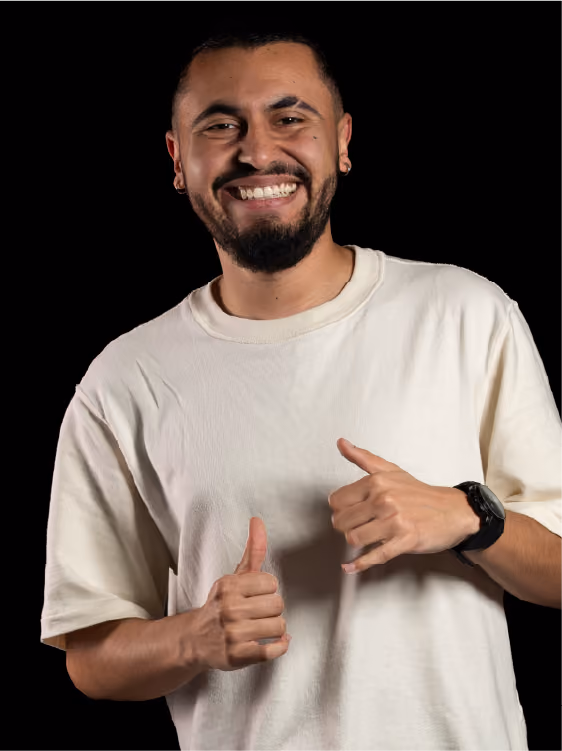Retrato de estudio de Sebastian Robecchi