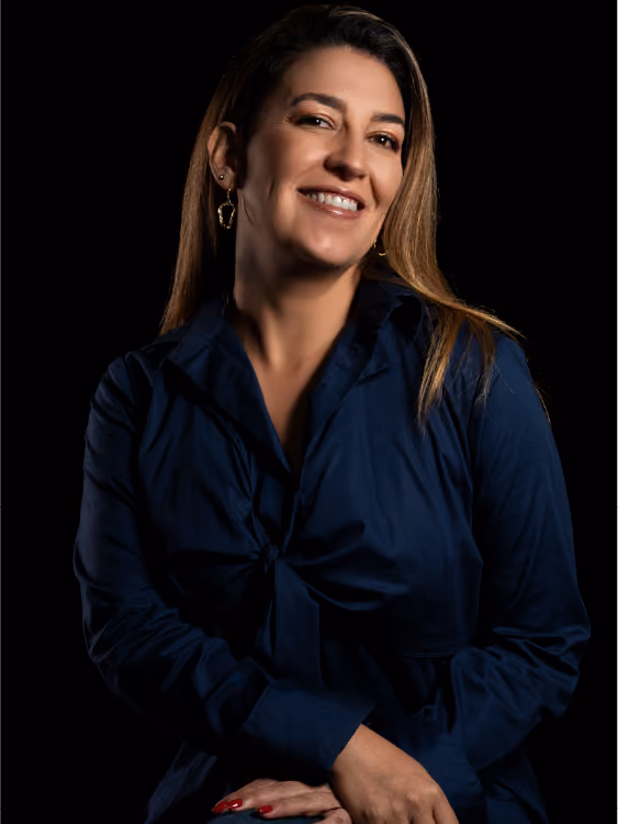 Retrato de estudio de Bibiana Higuera