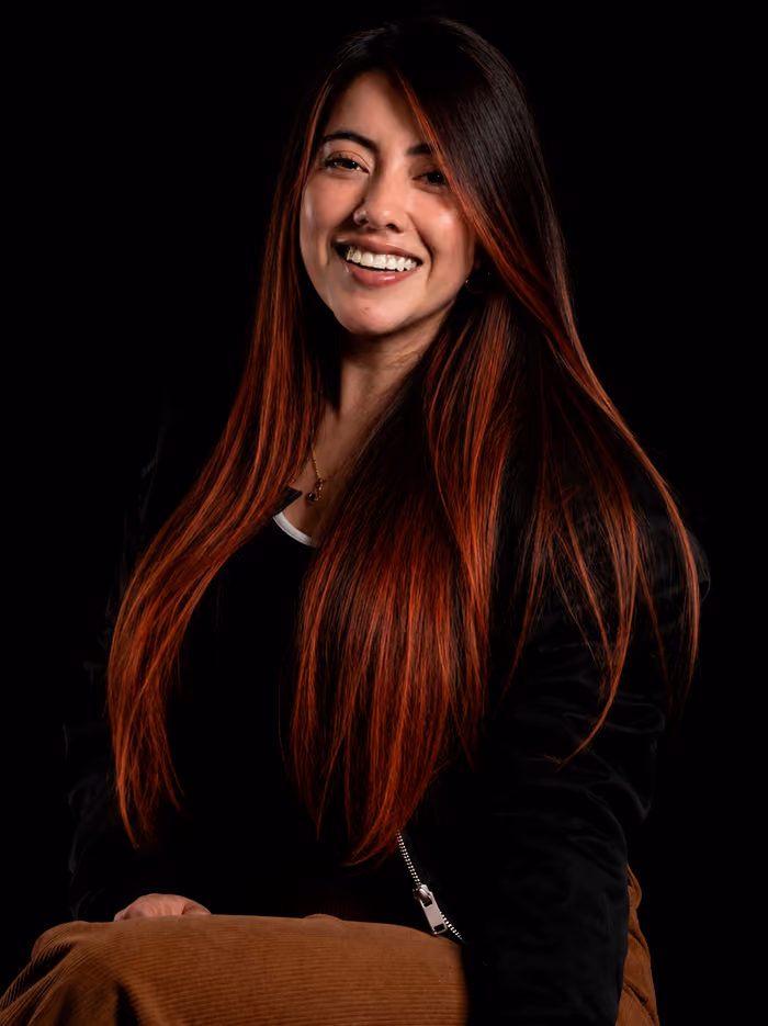 Retrato de estudio de Yazmin Arenas