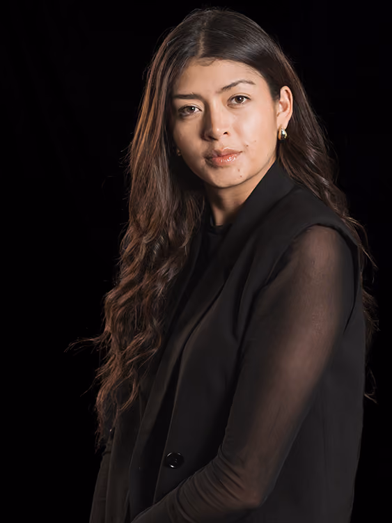 Retrato de estudio de Camila Rincon
