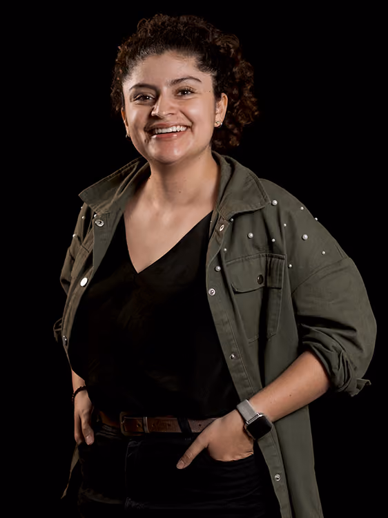 Retrato de estudio de Karen Osorio