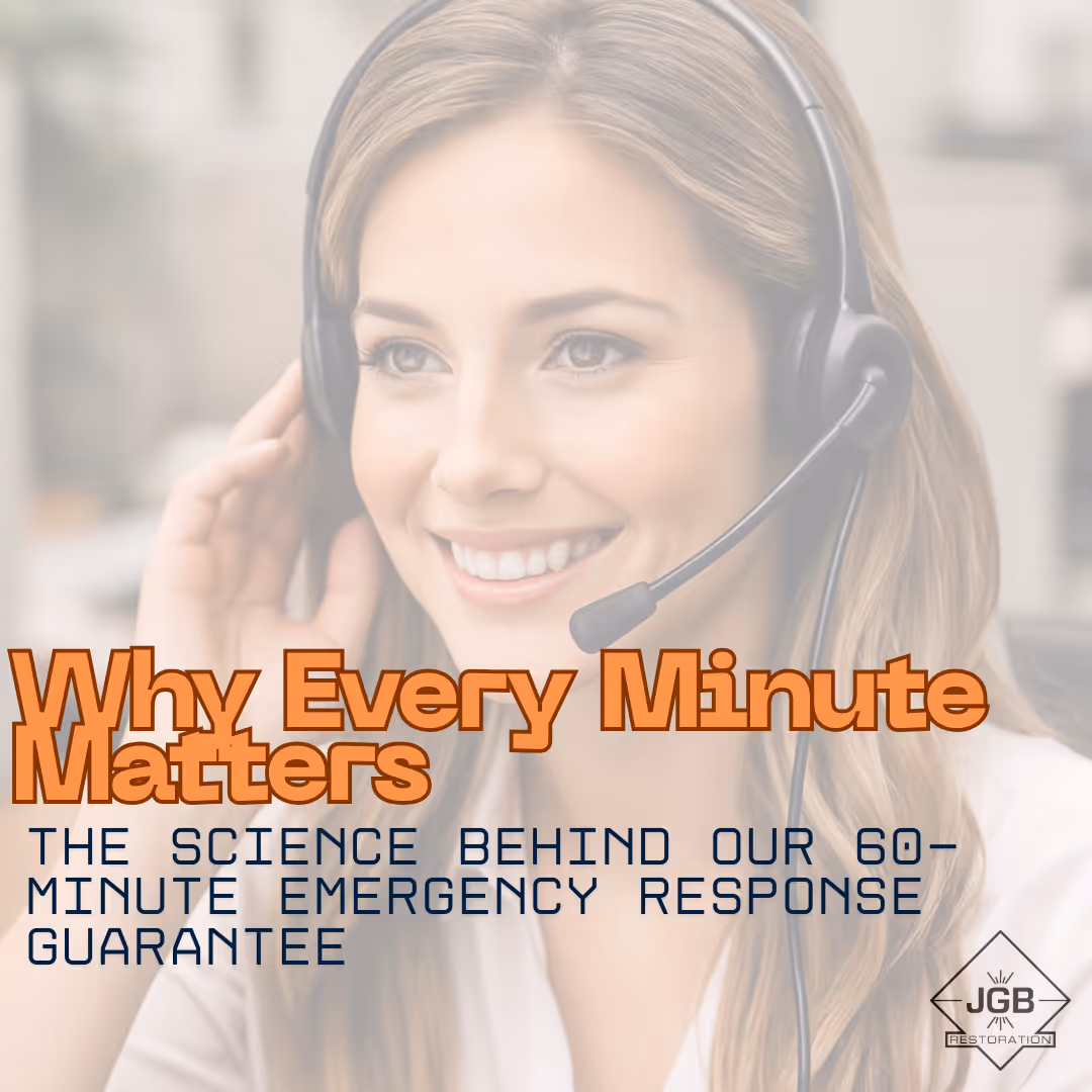 JGB answers the phone immediately and gets crews in route to help your property 