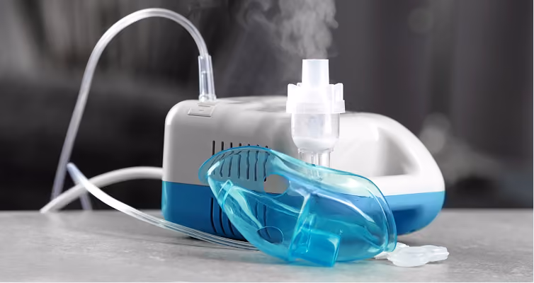 Nebulizer therapy at Body Blu