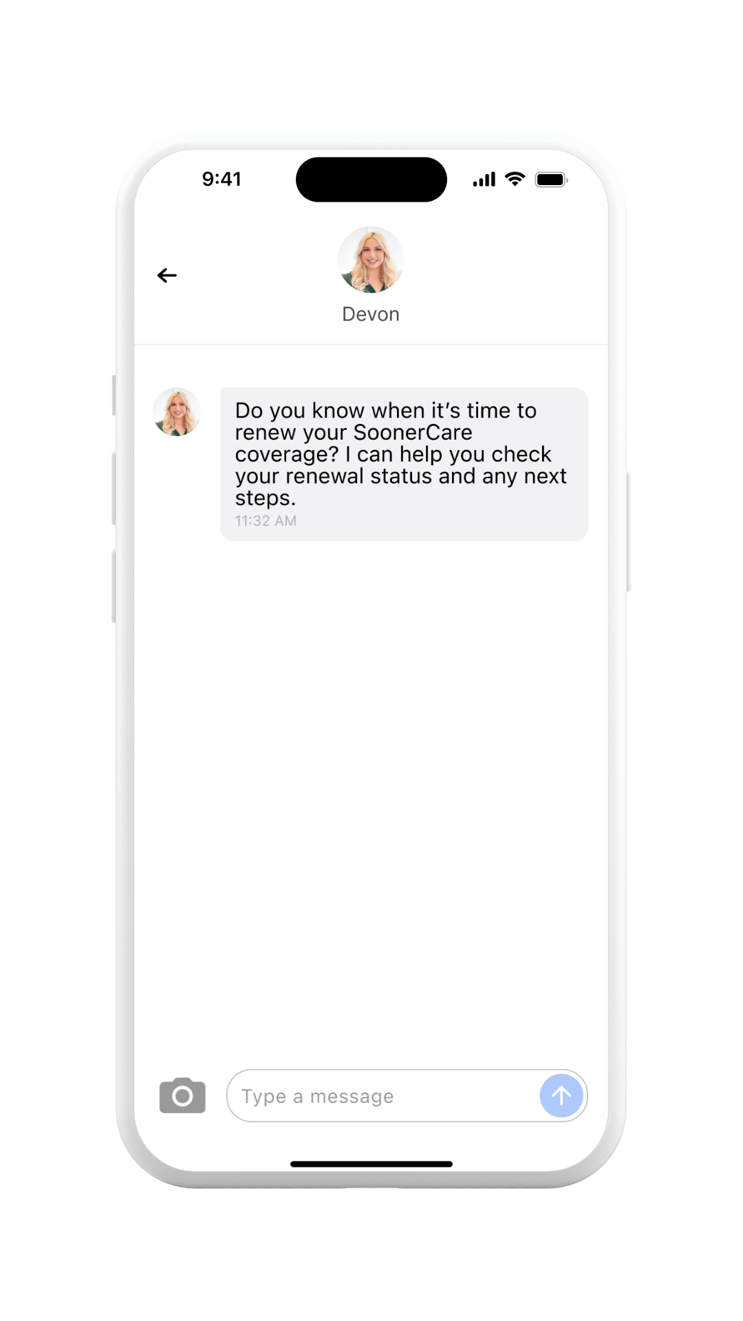 Care Guide chat about eligibility and access to benefits