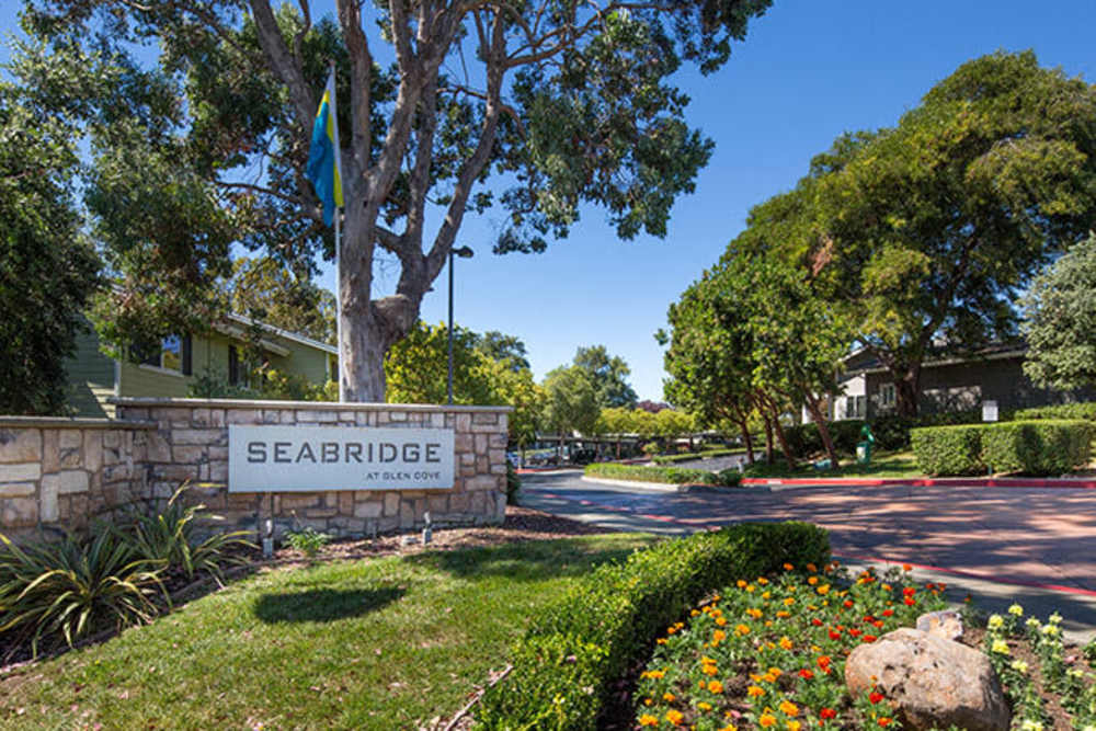 Exterior entrance sign
