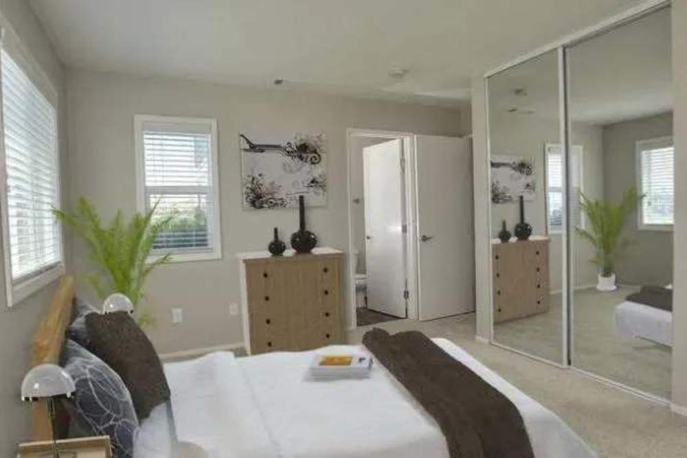 Bedroom with bed