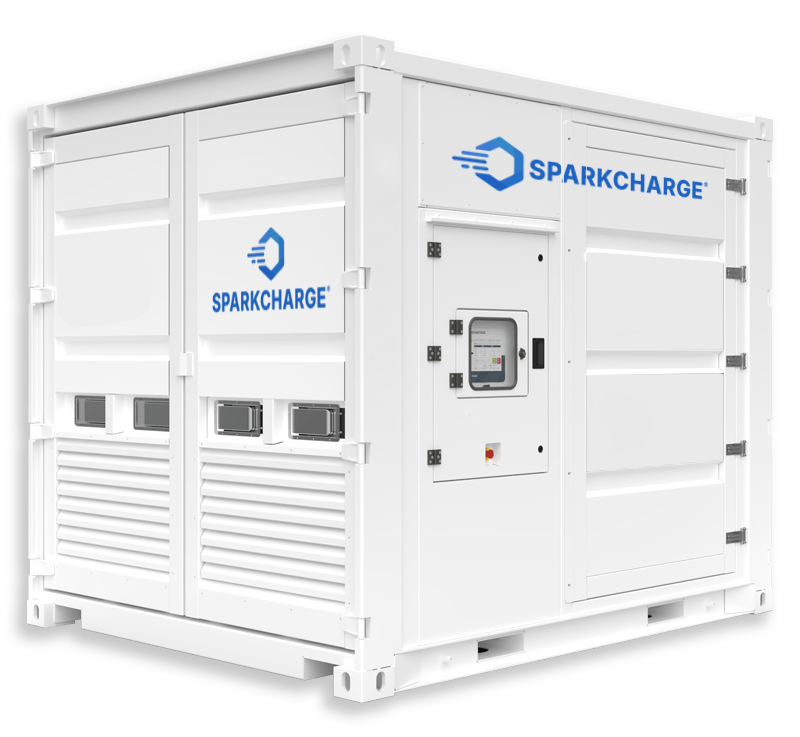 SparkCharge battery container