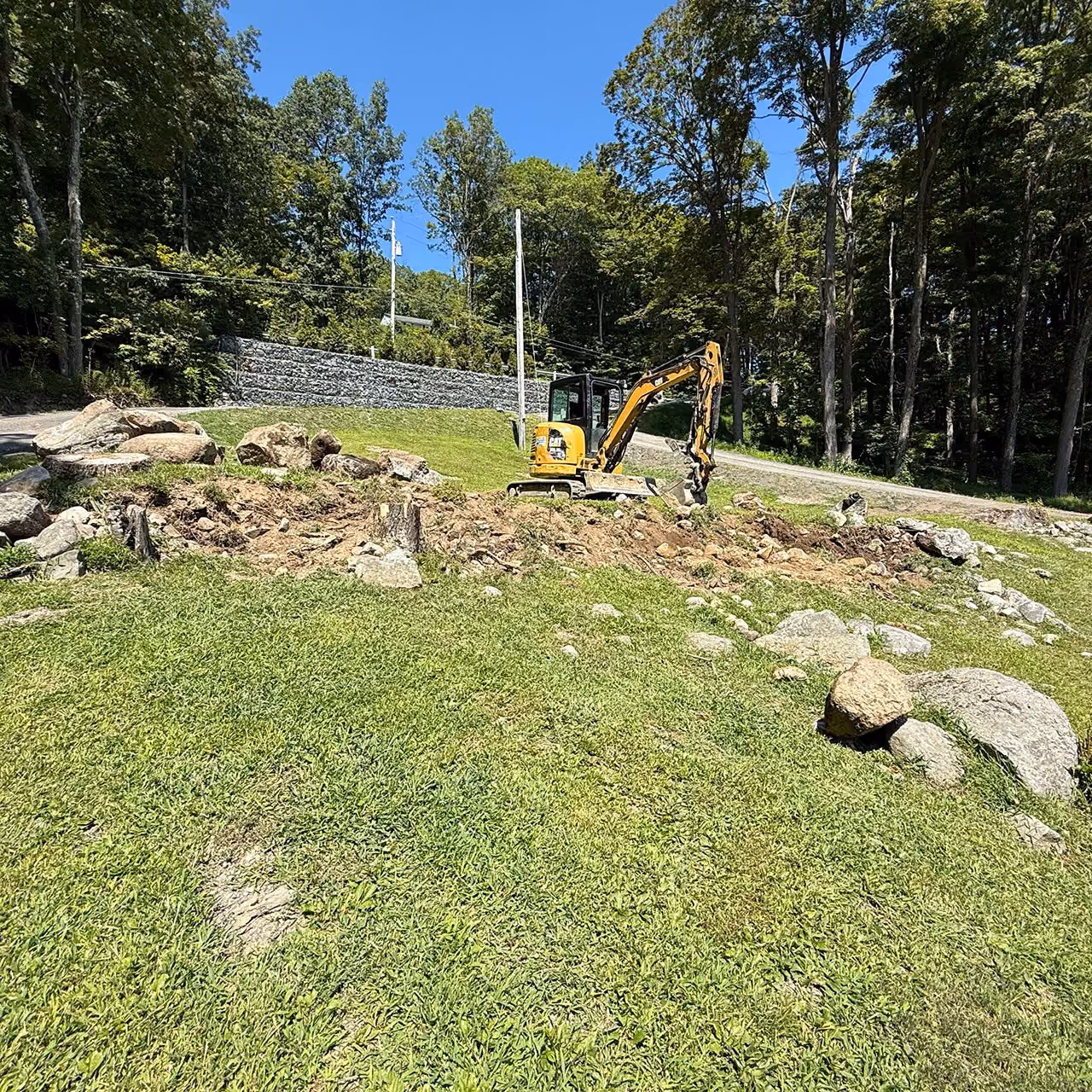 Land clearing and grading contractor in New York