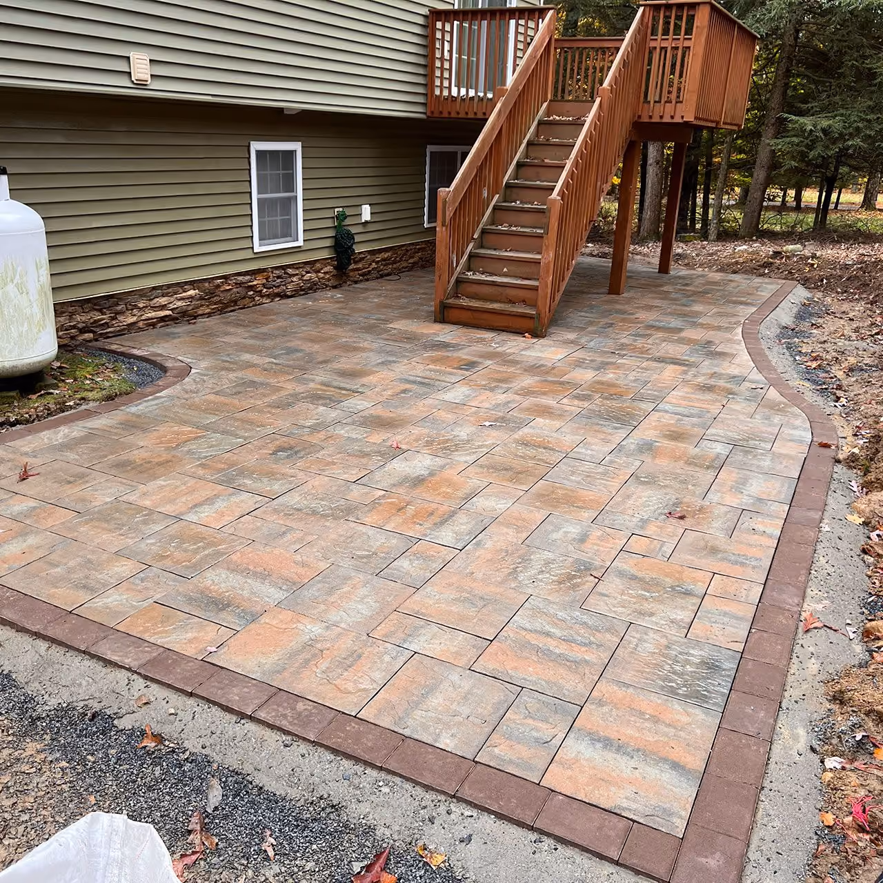 Expert patio paver design and installation near me by A and G Landscape Design and Excavation