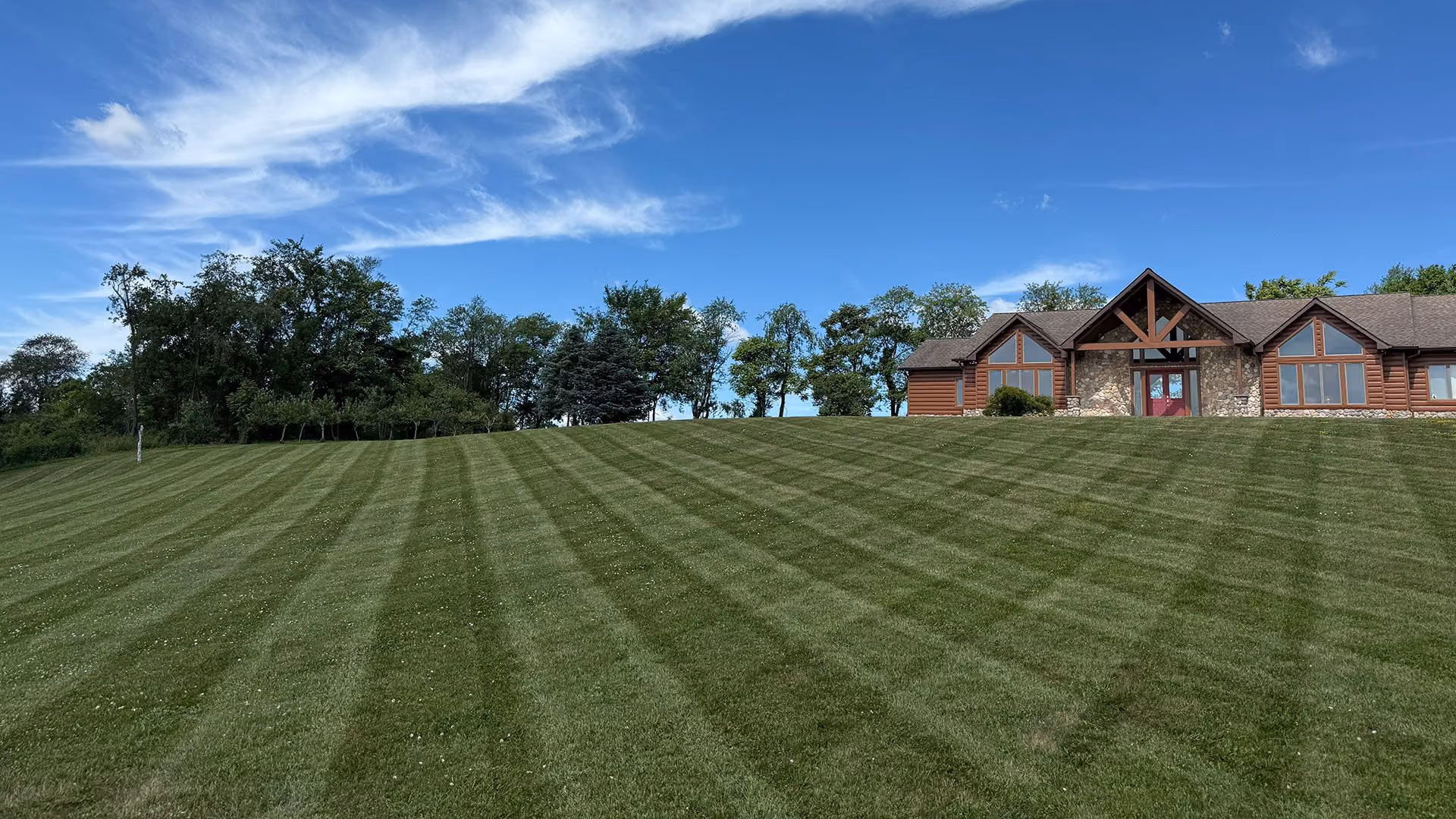 Residential landscape maintenance by A and G Landscape Design and Excavation
