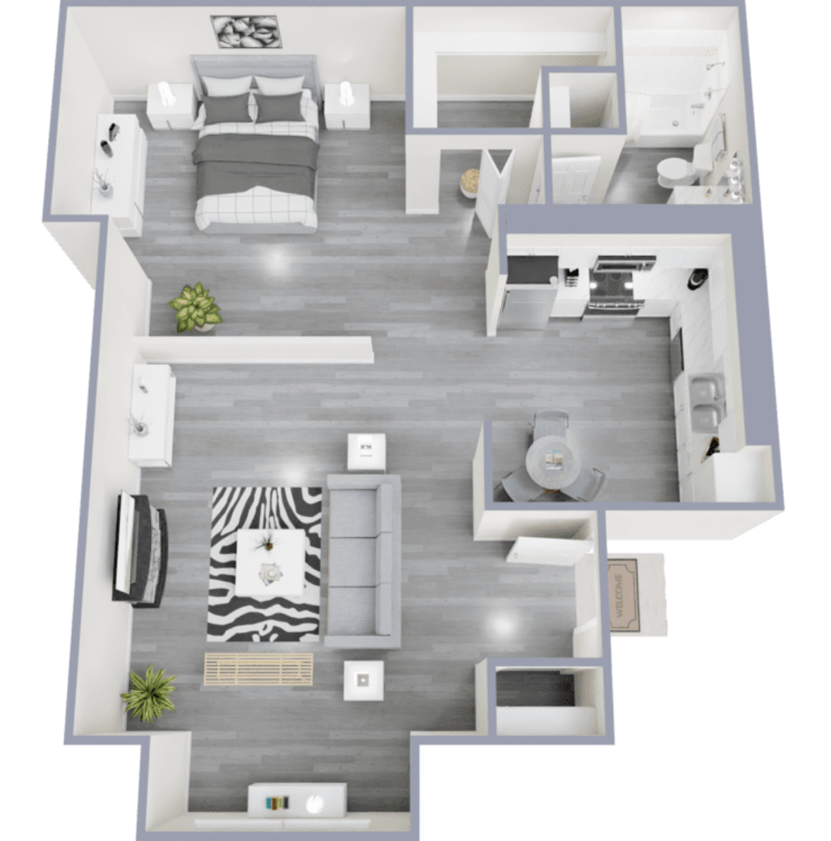 Studio floor plan