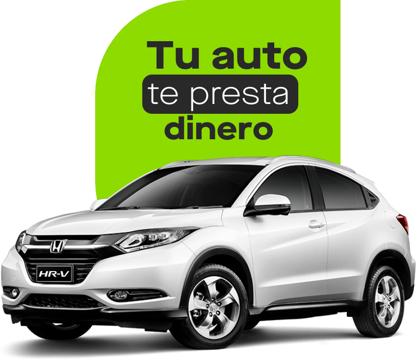Auto de un emprendedor usado como garantía