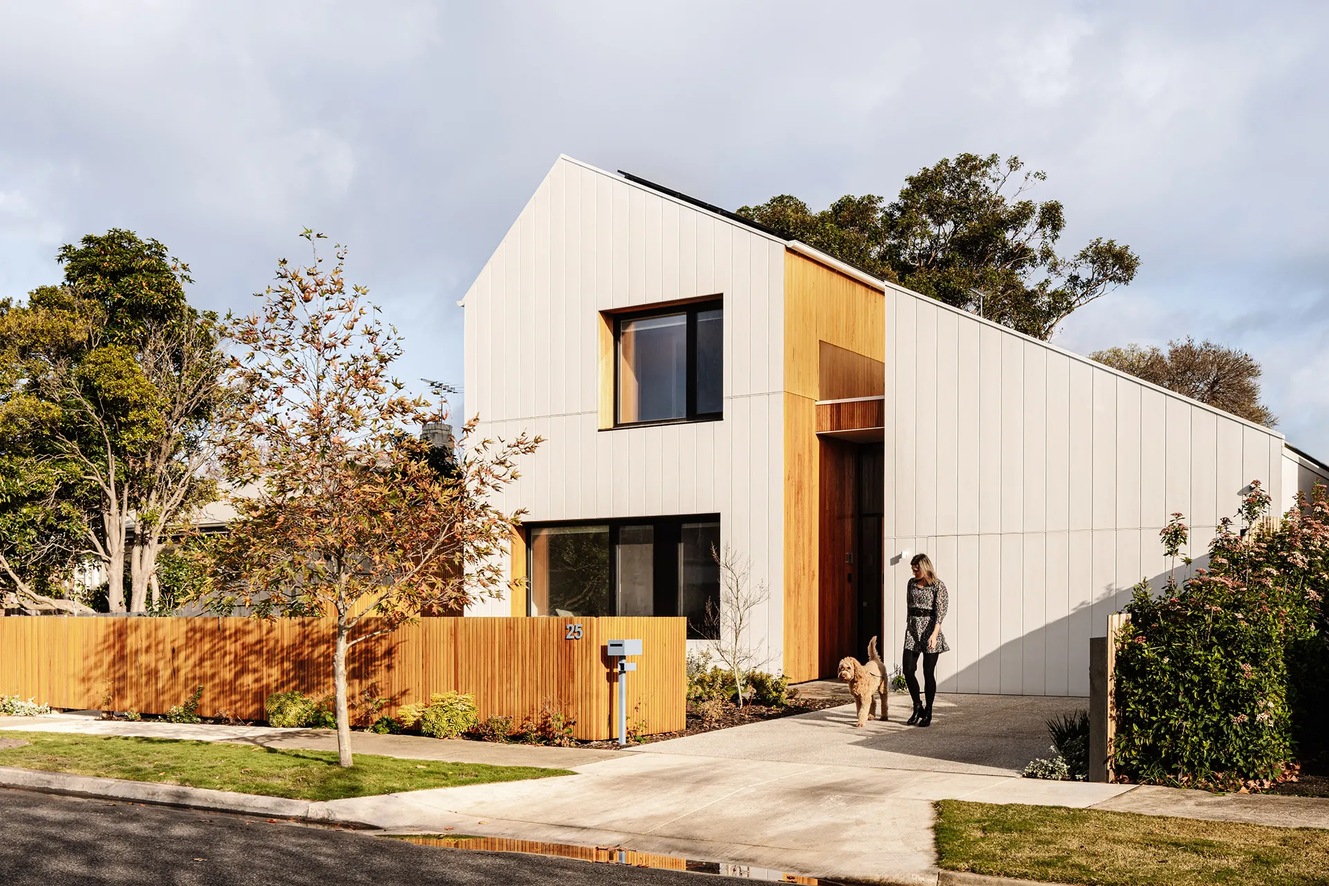 modern two-storey home