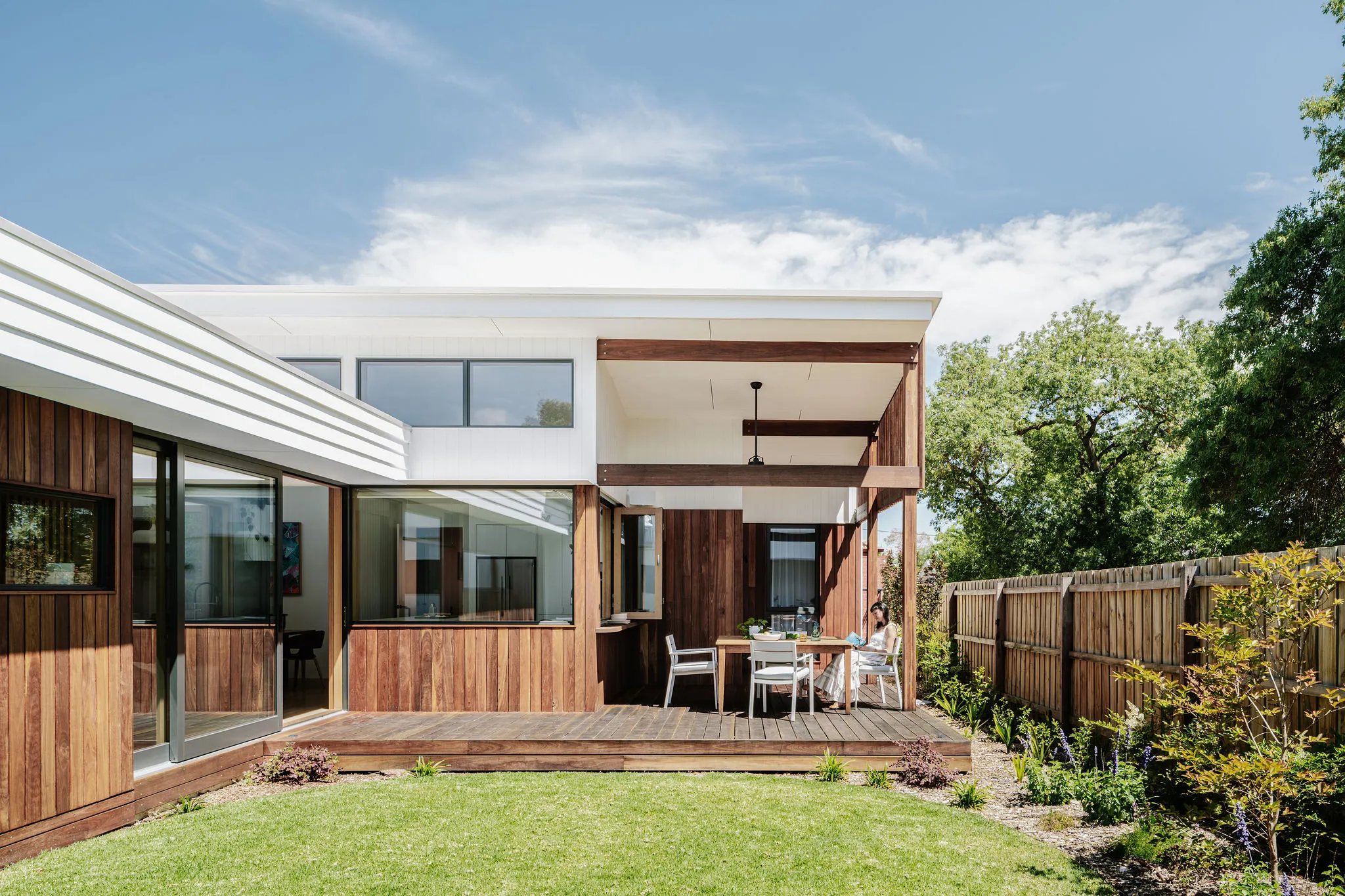 A Depiction of a modern house