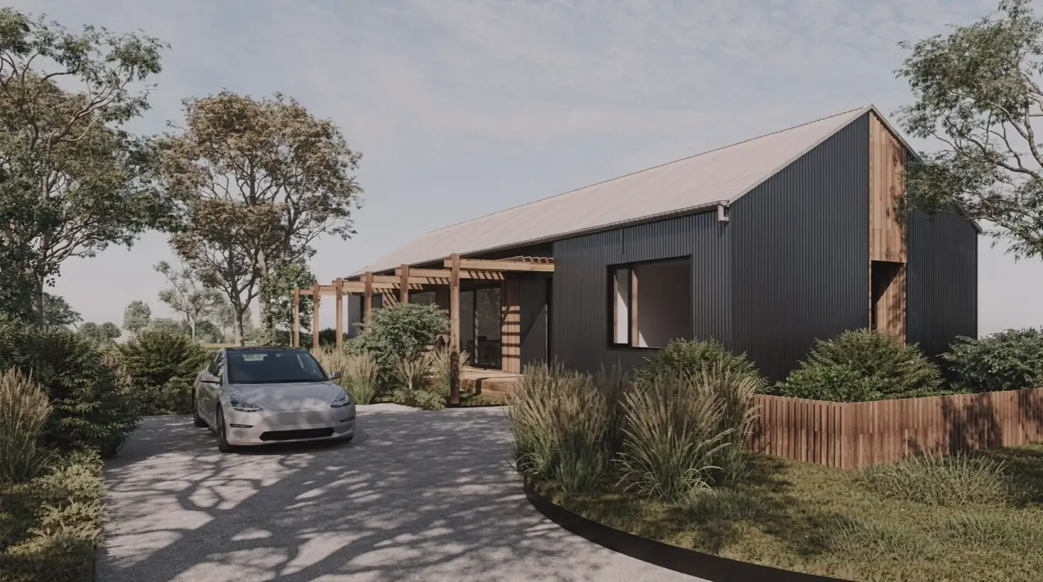 Quoll pre-designed passive house design exterior