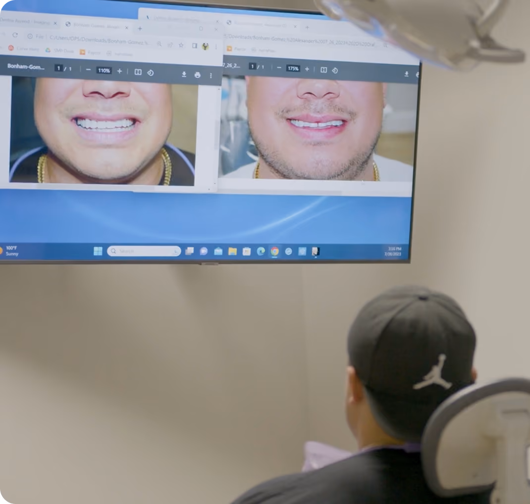 Smiles Made Perfect Branson homepage call to action