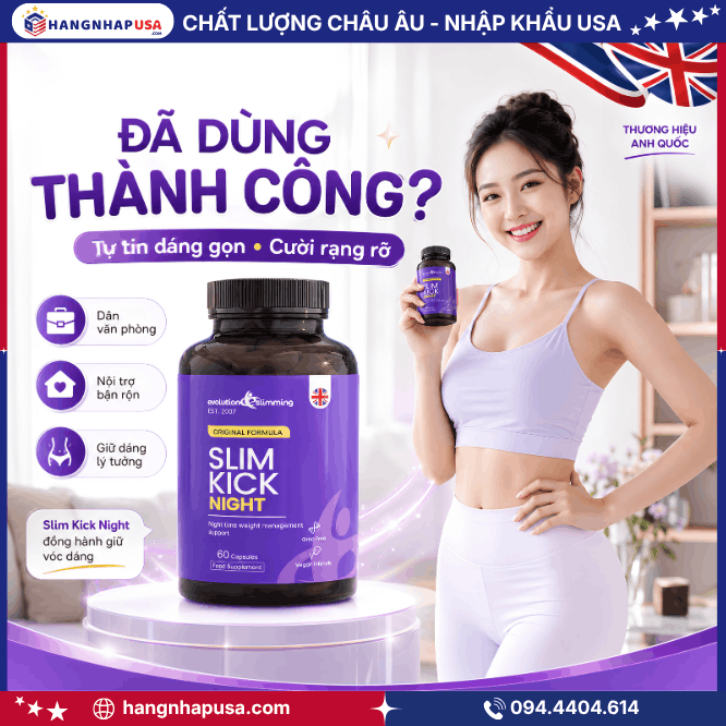 viên uống giảm cân Slim Kick Night