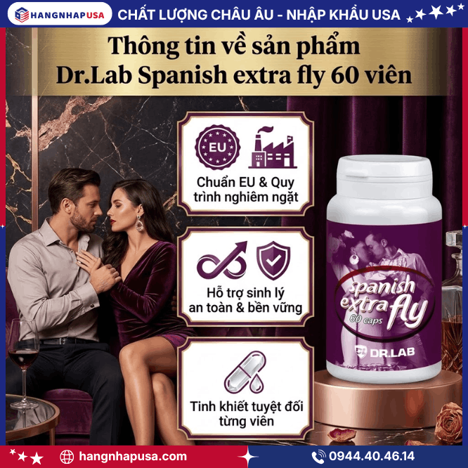 viên uống hỗ trợ kéo dài thời gian quan hệ Spanish Extra Fly