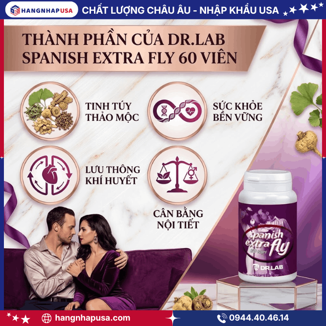 viên uống hỗ trợ kéo dài thời gian quan hệ Spanish Extra Fly