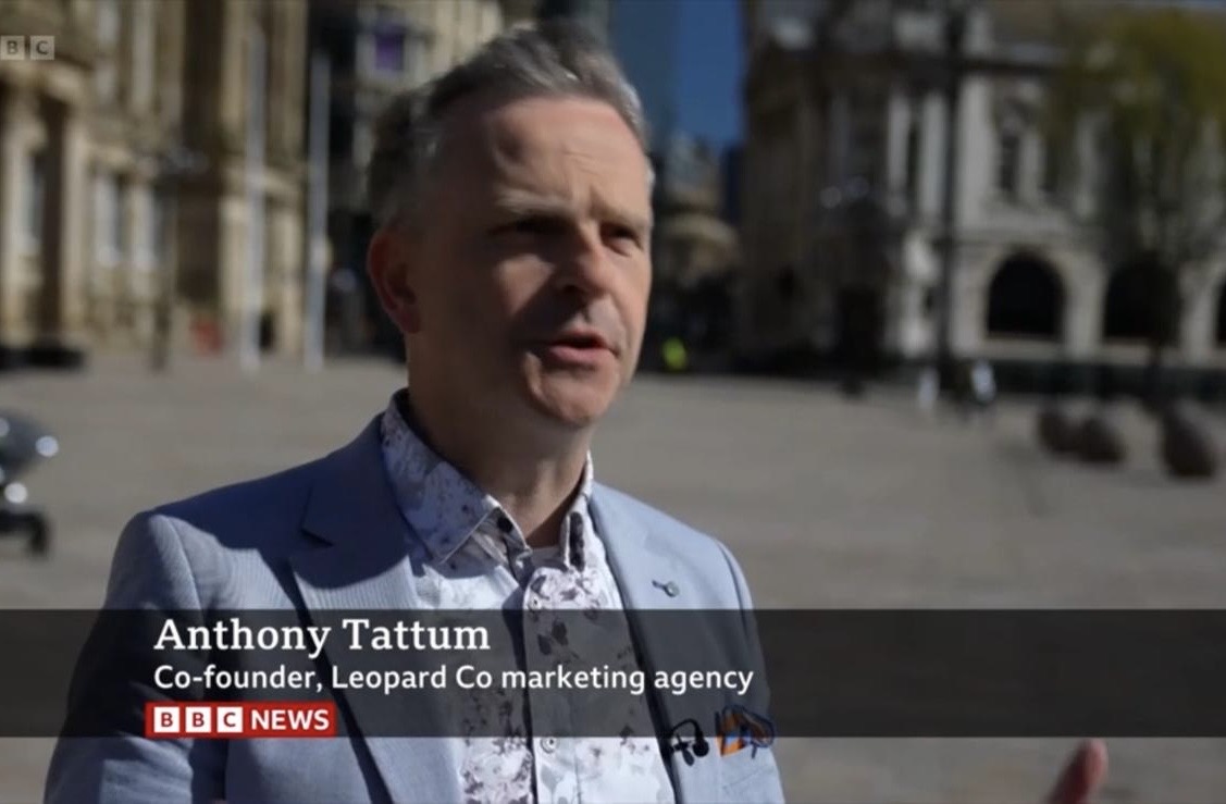 Anthony Tattum interviewed on BBC News about Birmingham