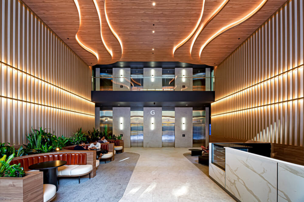 image of the lobby at 50 carrington street sydney