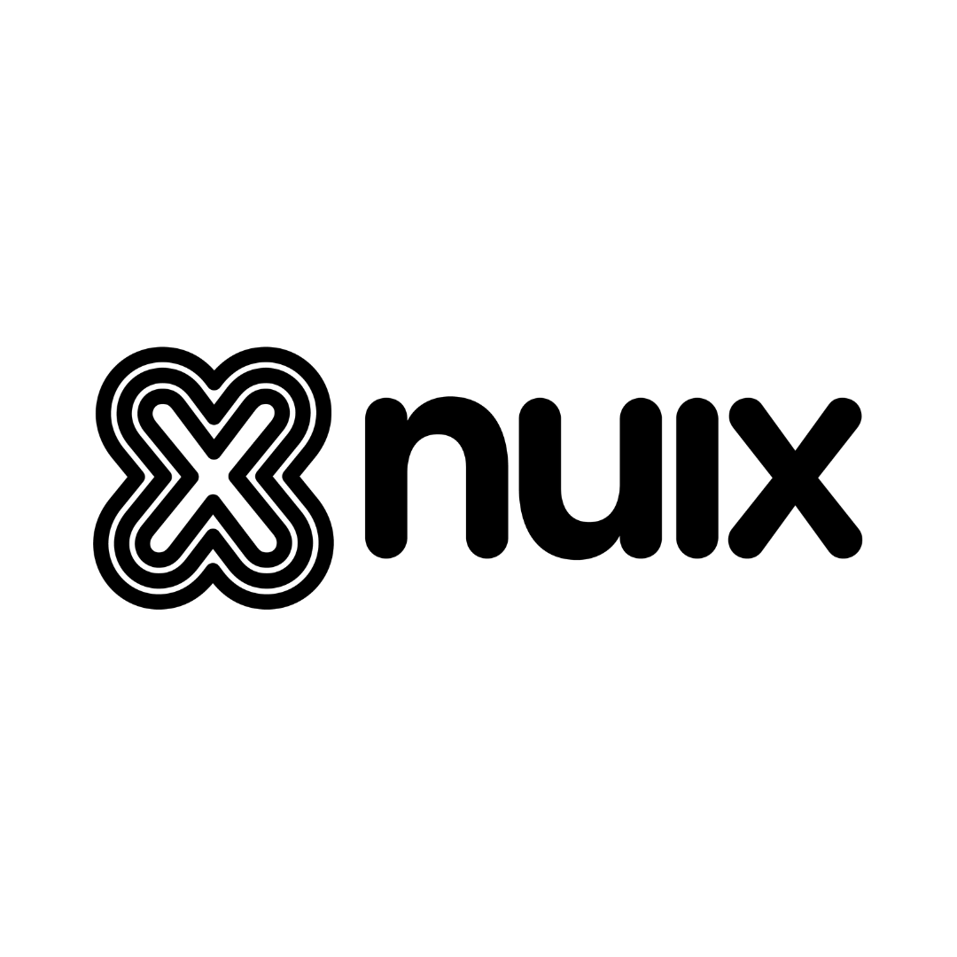 Nuix logo featuring a stylized 'X' symbol followed by the word 'nuix' in lowercase letters.