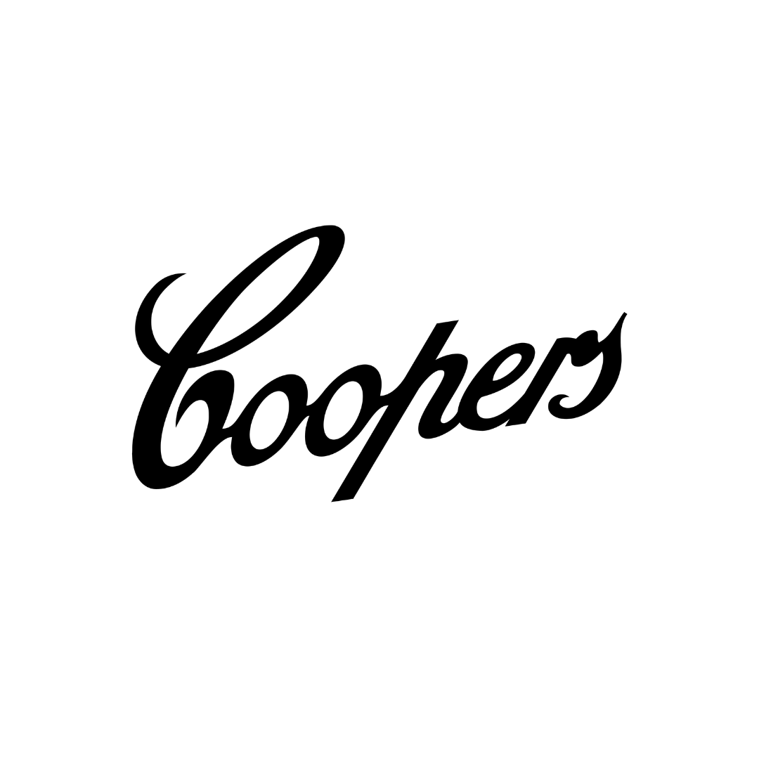 Coopers wordmark logo in black cursive script on a transparent background.
