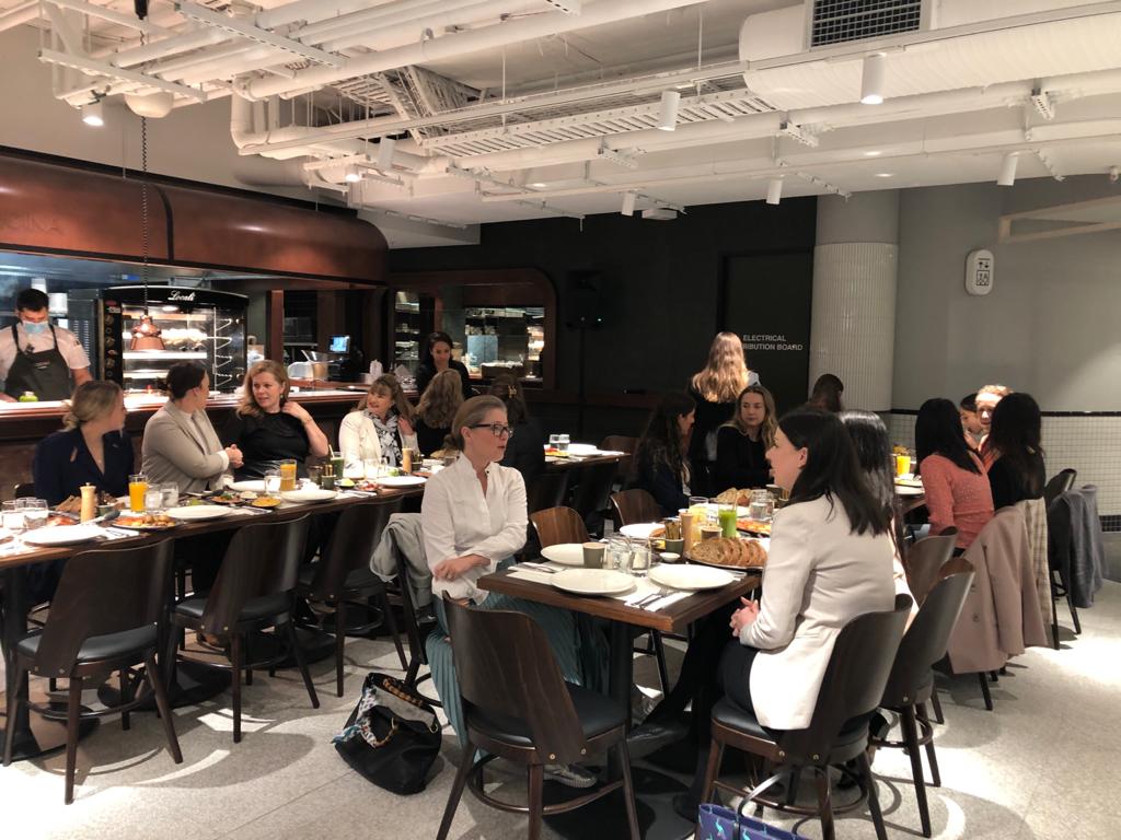 women in tenant representation networking event