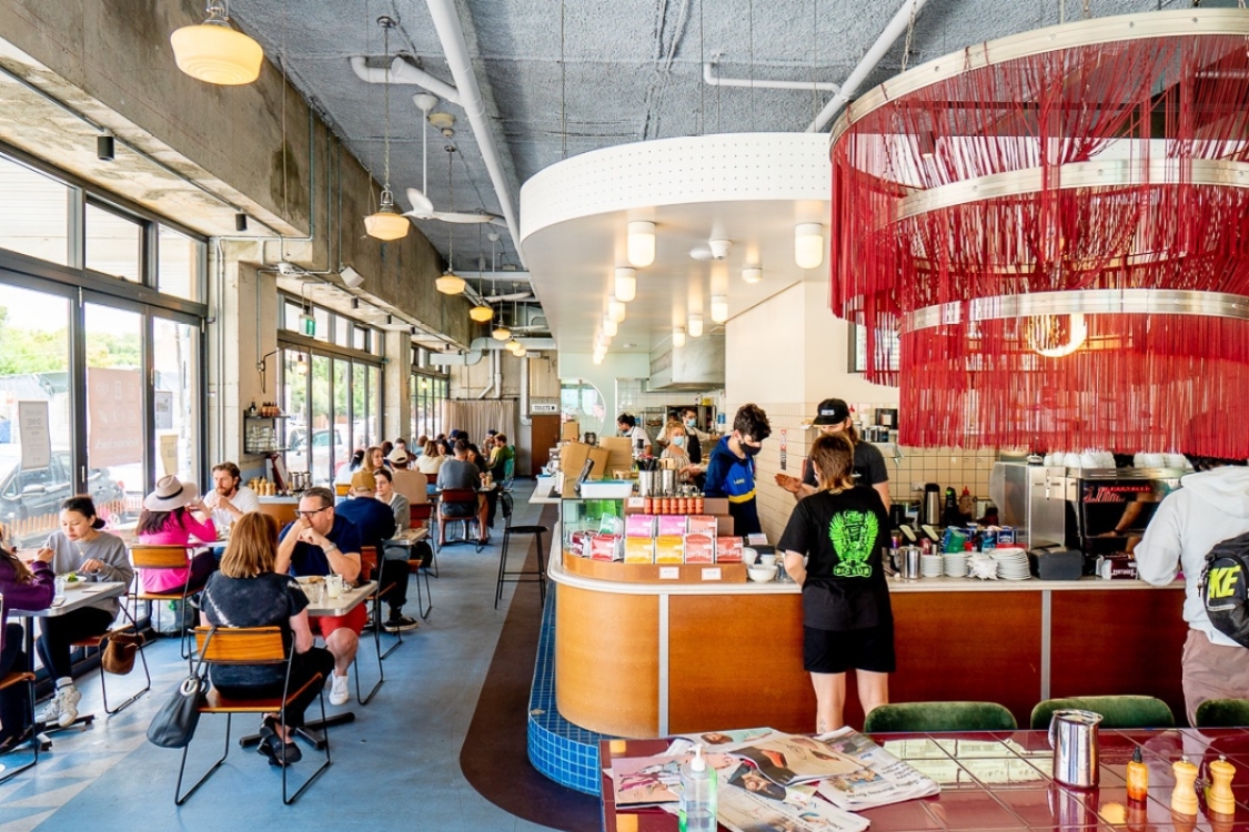 image of inside of Matinee Coffee, Marrickville