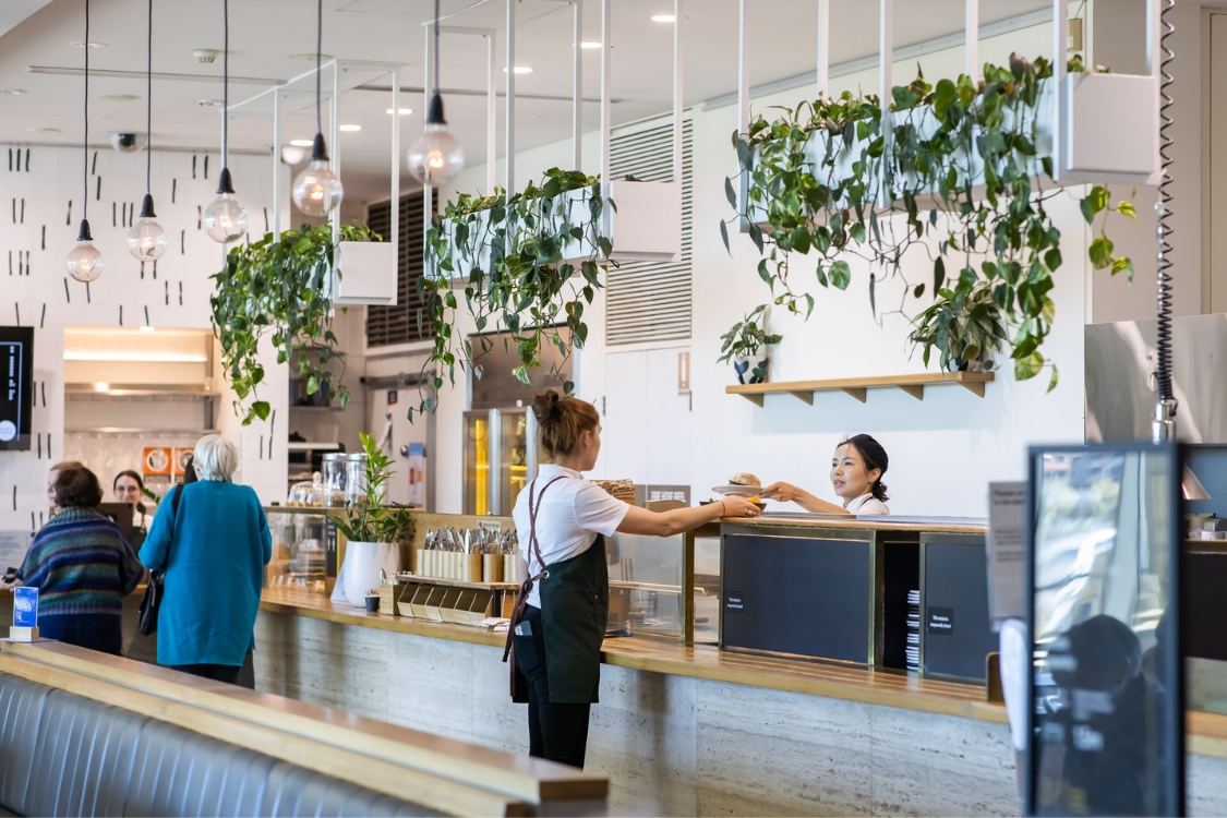 Internal image of Art Gallery of NSW Cafe