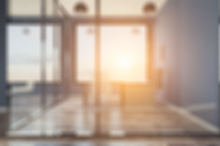blurred image of a property to signify due diligence as part of commercial leasing checklist