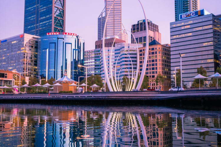 perth office market update H2 2024 | image of perth cityscape