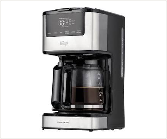 BrewPulse 1.5L Programmable Coffee Maker with Smart Timer