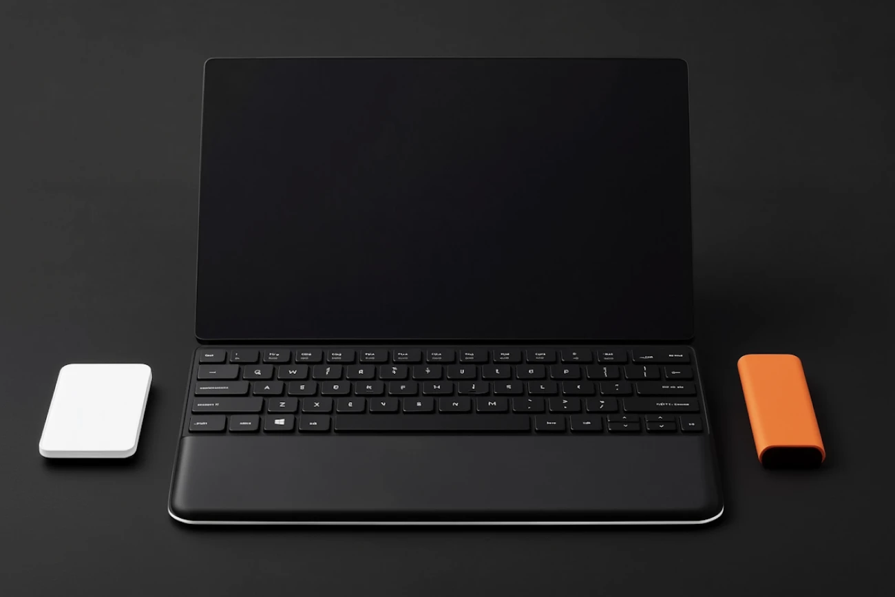 Minimalist device laptop