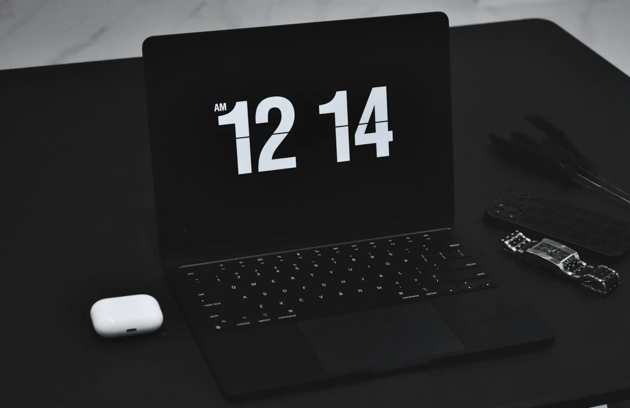 Digital timer minimalist