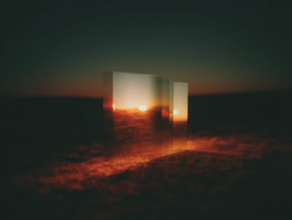 Surreal sunset