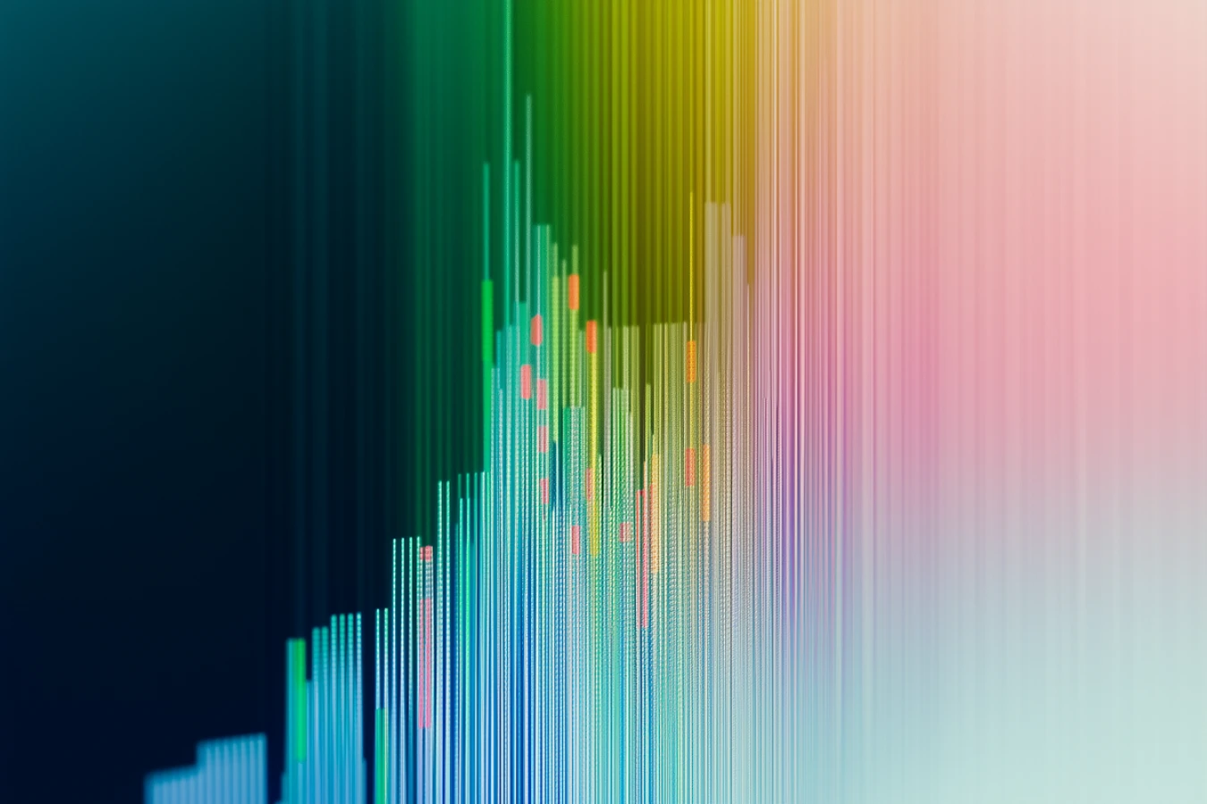 Gradient abstract art
