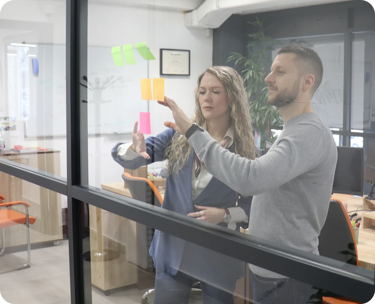 We built the team to solve the problem