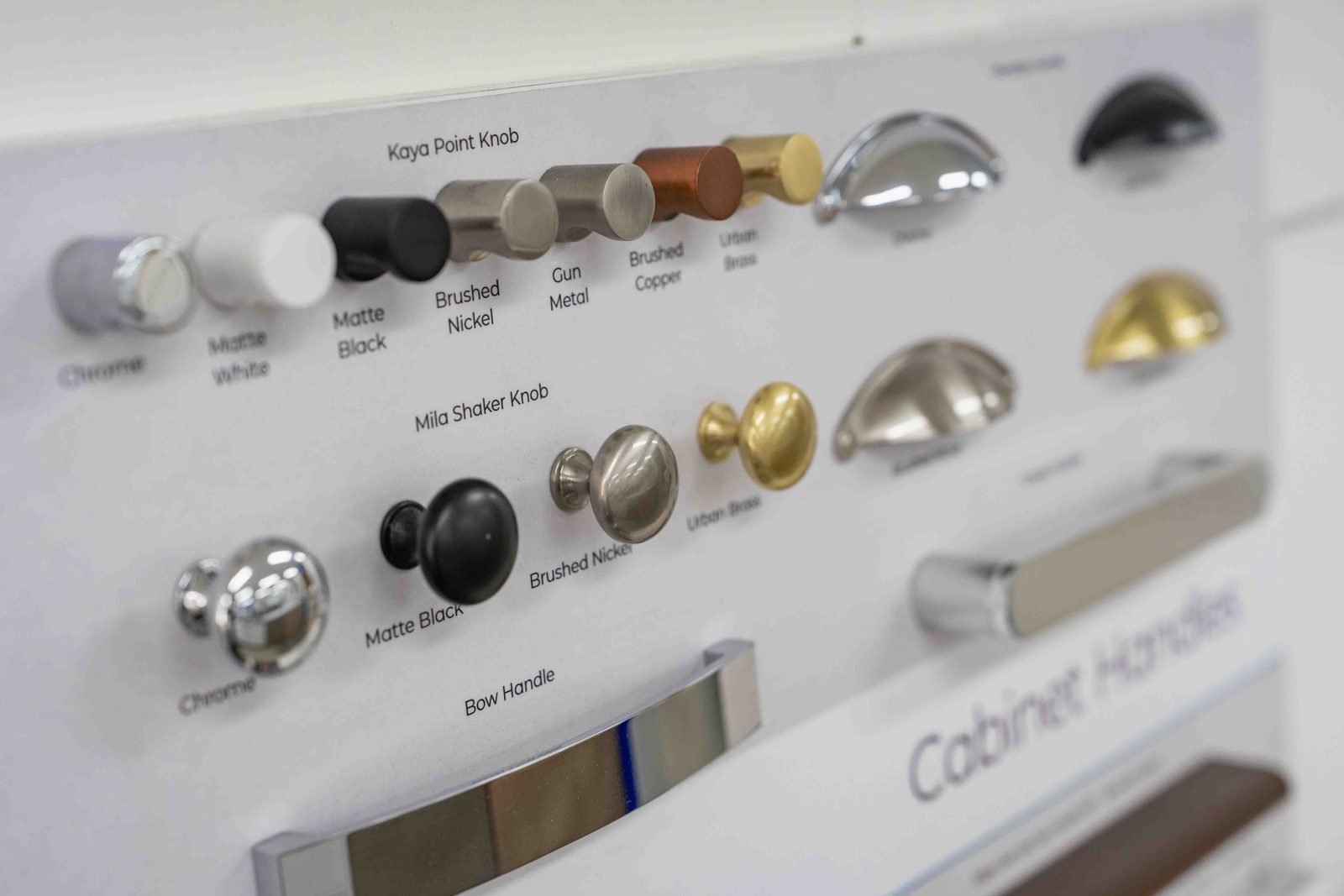 Cabinet Handles & Knobs