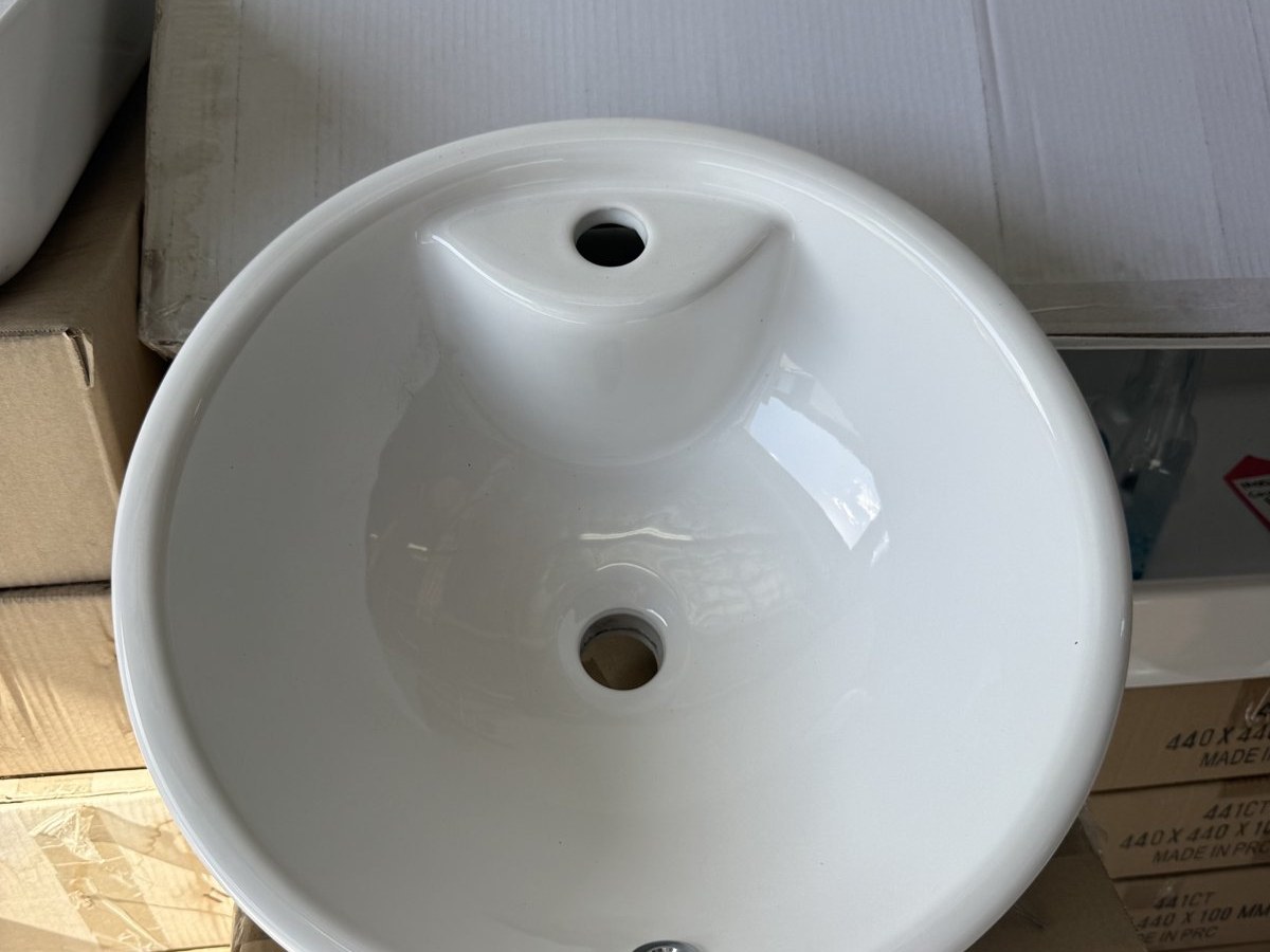 Round Semi-Inset Basin