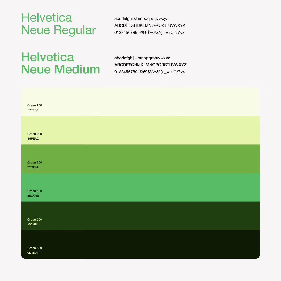 Onsen Energy brand design grid