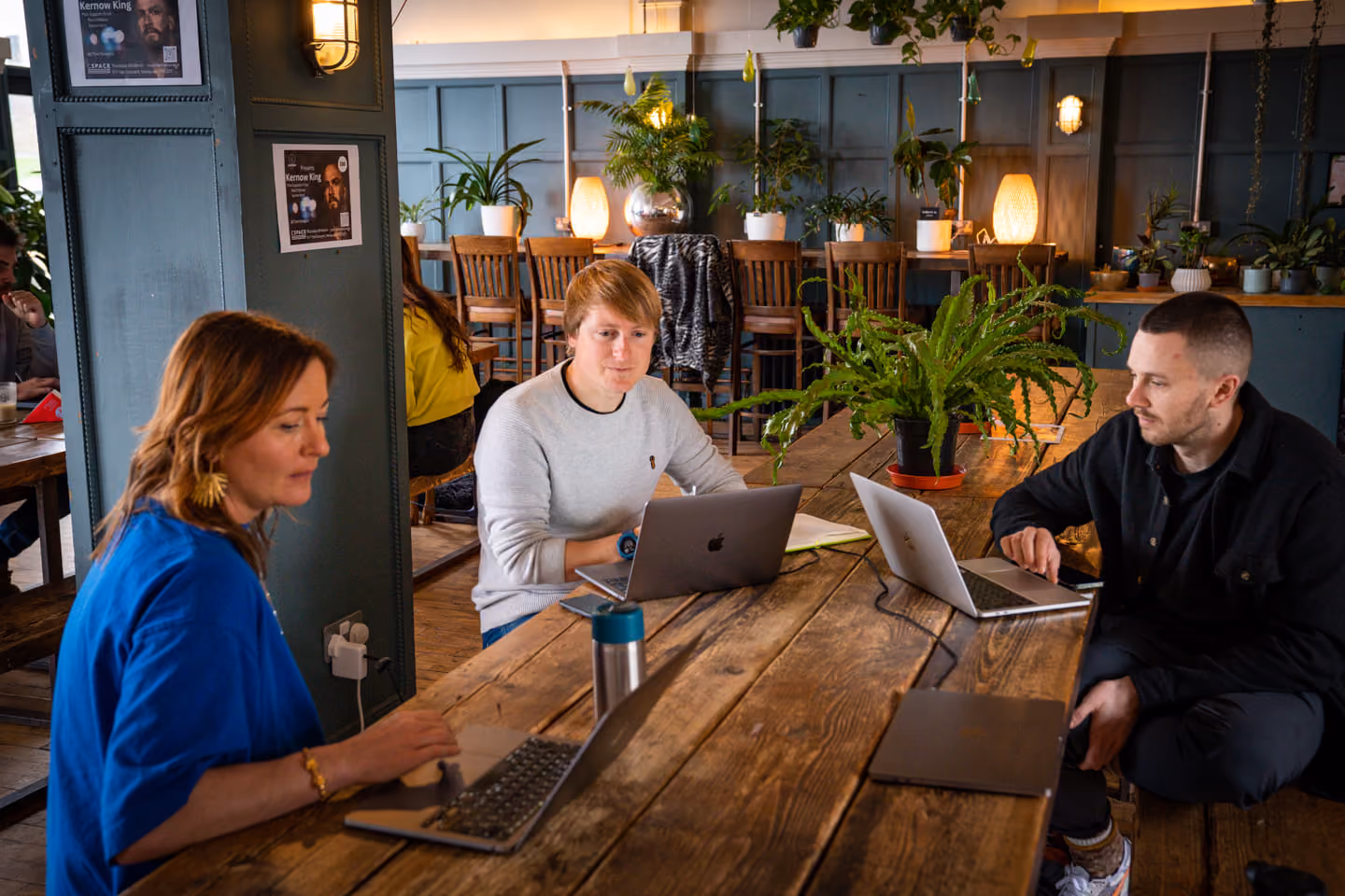People at a Wildtribe talent meet event