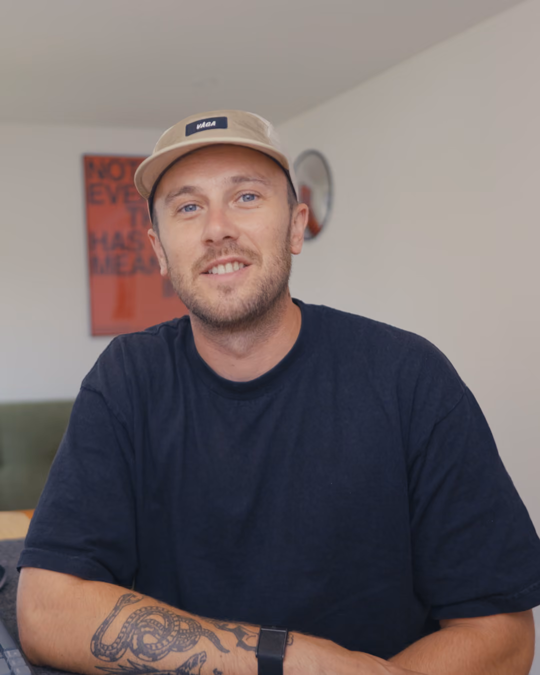 Portrait of Sam from the Wildtribe team