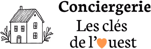 Logo de la Conciergerie Les Clés de l'Ouest, mettant en avant notre expertise en gestion locative clé en main