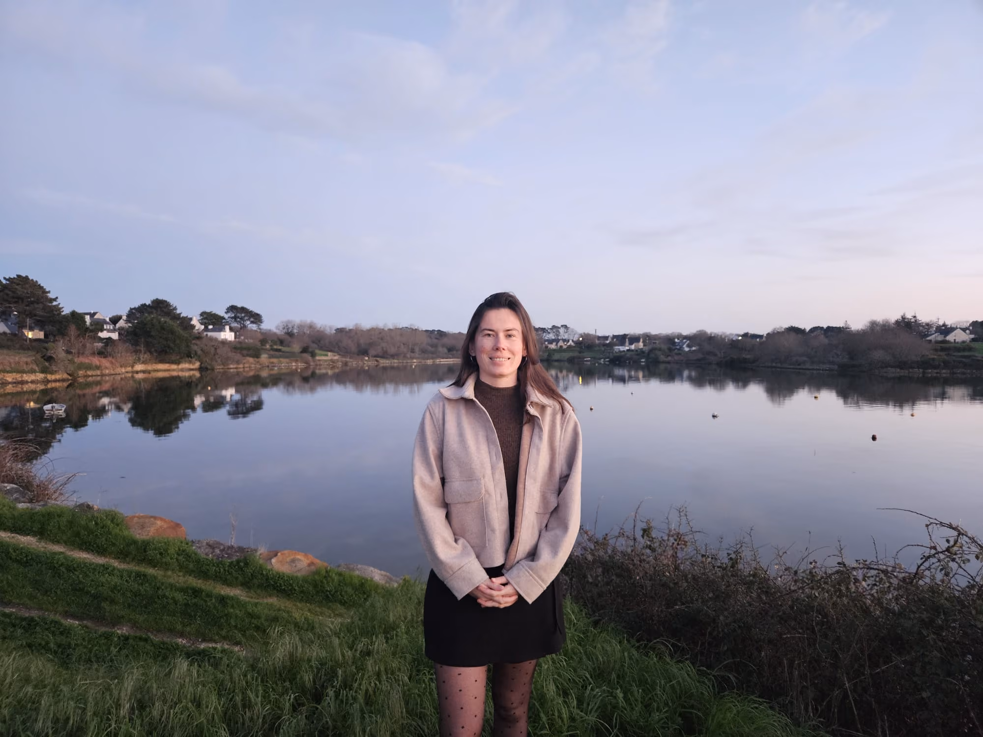 Photo de Maëla Ezanno, dirigeante de la conciergerie Les Clés De l'Ouest dans le Morbihan